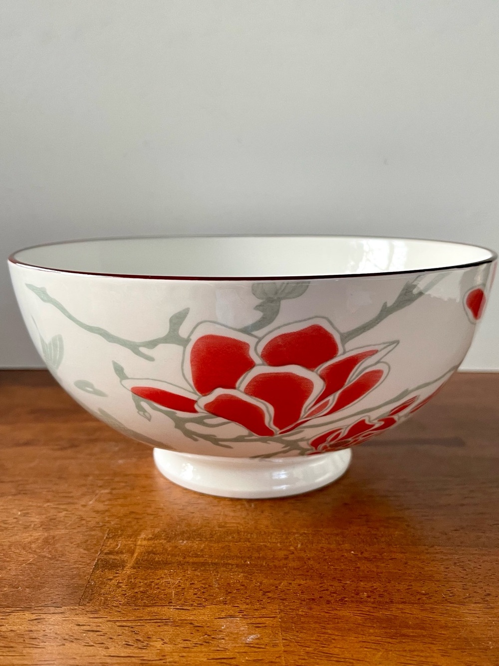 Cheng's Porcelain Koi Fish Rice Vegetable Serving 8” Bowl